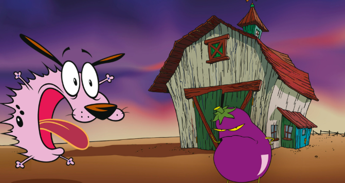 Review Kartun Courage The Cowardly Dog